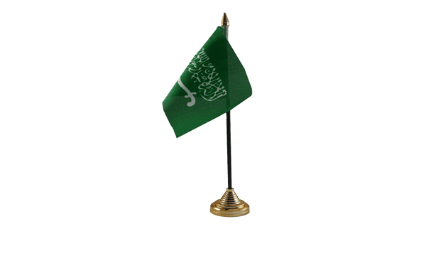 Saudi Arabia Table Flags